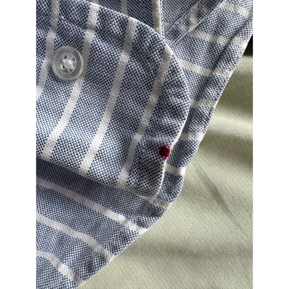Brooks Brothers Men's 100% Cotton Stripe Button Down Collar Dress Shirt M - Picture 7 of 7